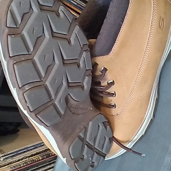 Skechers air cooled memory foam boots sz 13 - Picture 5 of 6